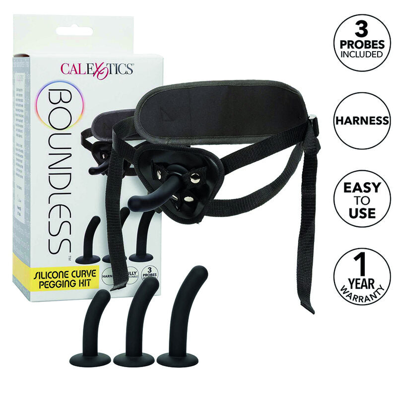 Calexotics Boundless Silicone Curve Pegging Kit | Niks.fi verkkokauppa