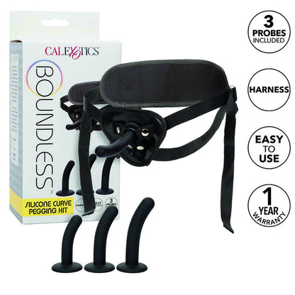Calexotics Boundless Silicone Curve Pegging Kit | Niks.fi verkkokauppa
