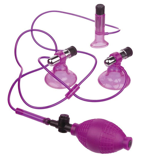 Fetish Fantasy Series Vibrating Triple Suckers | Niks.fi verkkokauppa