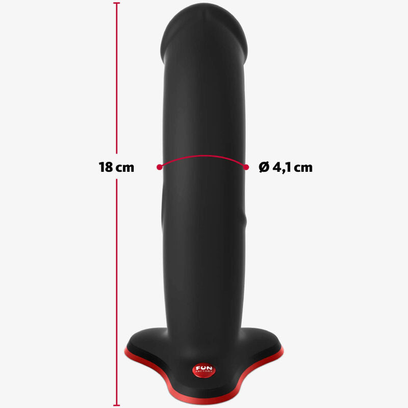Fun Factory The Boss Realistic Dildo Black | Niks.fi verkkokauppa