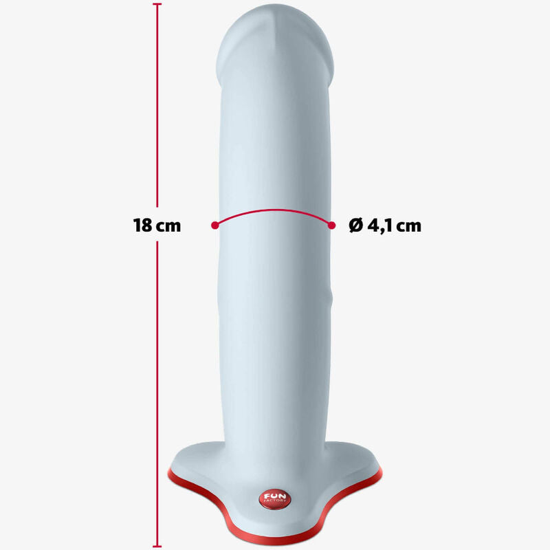 Fun Factory The Boss Realistic Dildo Dove Blue | Niks.fi verkkokauppa