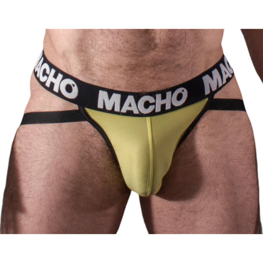 Macho Mx25A Jock Lycra Yellow M | Niks.fi verkkokauppa