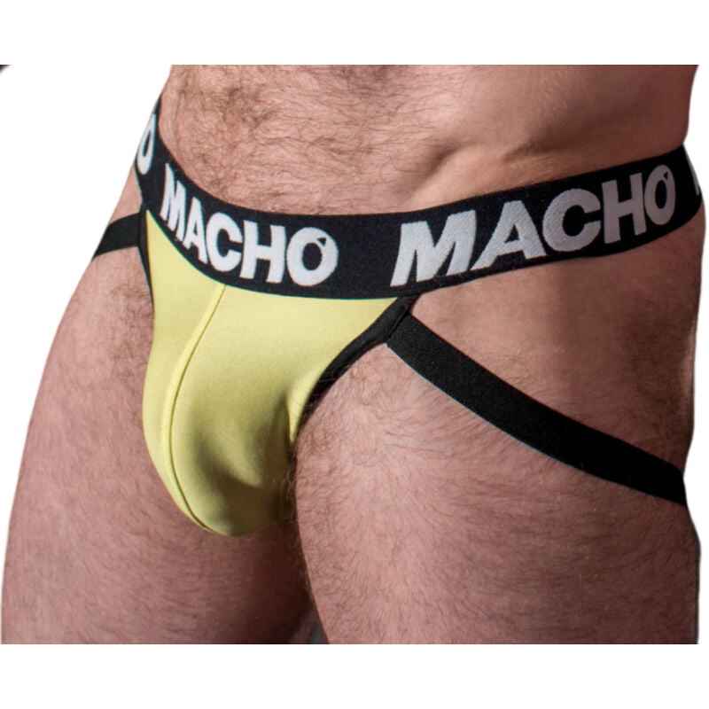 Macho Mx25A Jock Lycra Yellow L | Niks.fi verkkokauppa