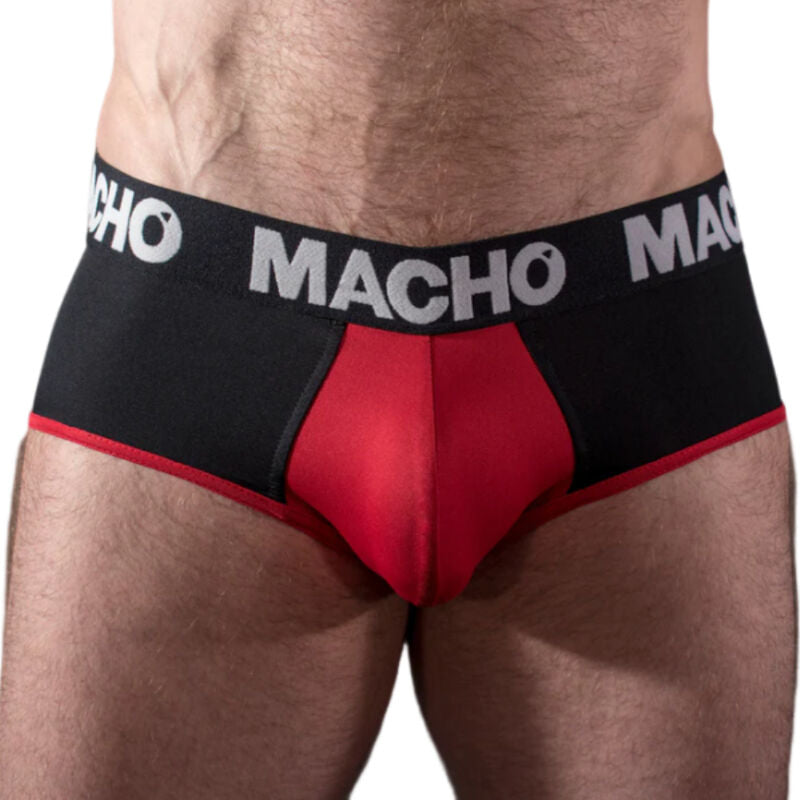 Macho Ms26N Slip Black/Red S | Niks.fi verkkokauppa