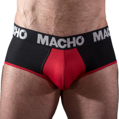 Macho Ms26N Slip Black/Red S | Niks.fi verkkokauppa