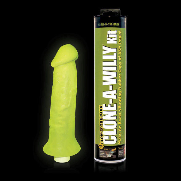 Clone A Willy Luminescent Green Penis Cloner With Vibrator | Niks.fi verkkokauppa