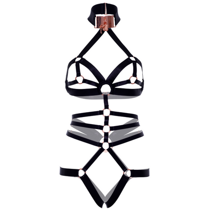 Leg Avenue Crotchless Elastic Body Harness | Niks.fi verkkokauppa