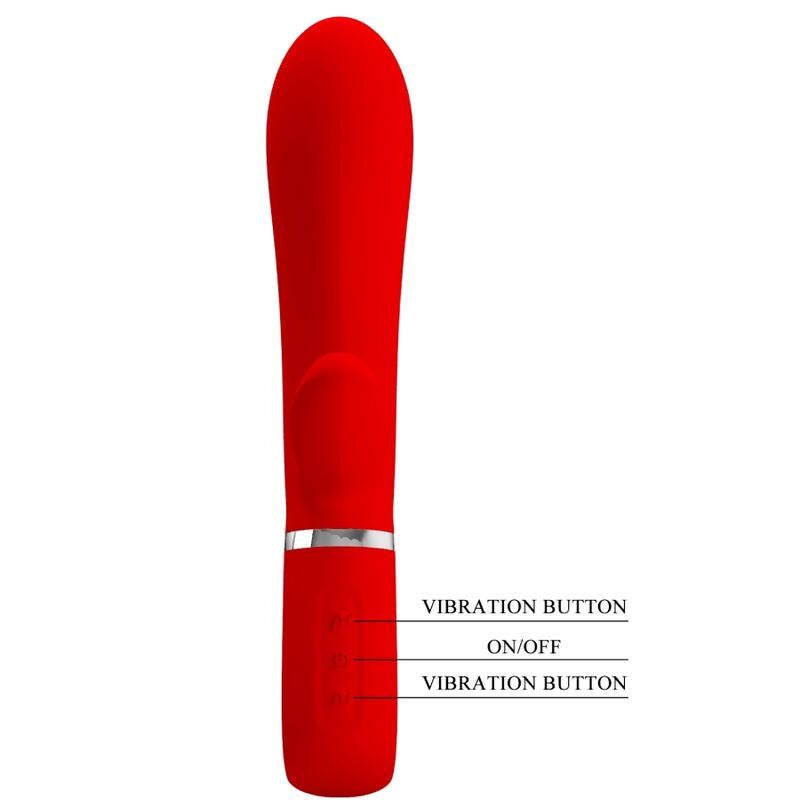 Thomas Monitoiminen G-piste Vibraattori Red | Niks.fi verkkokauppa