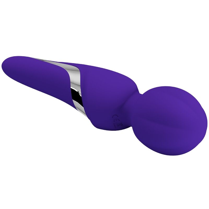Pretty Love Walter Vibrator Wand Purple | Niks.fi verkkokauppa