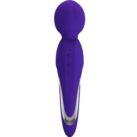 Pretty Love Walter Vibrator Wand Purple | Niks.fi verkkokauppa
