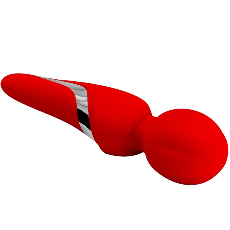 Pretty Love Walter Vibrator Wand Red | Niks.fi verkkokauppa