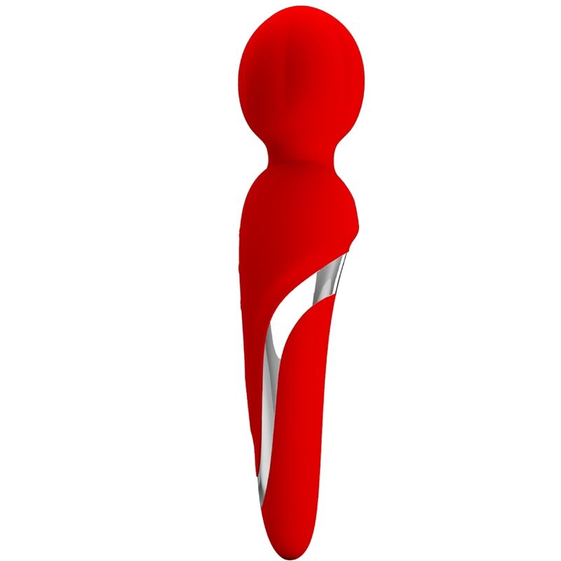Pretty Love Walter Vibrator Wand Red | Niks.fi verkkokauppa