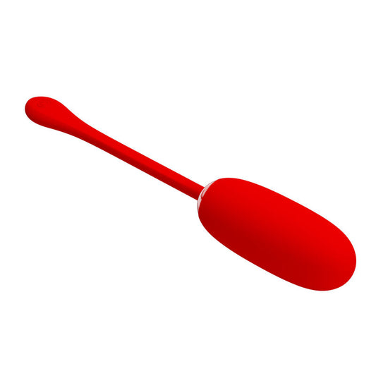 Pretty Love Julius Waterproof-Rechargeable Vibrating Egg Red | Niks.fi verkkokauppa