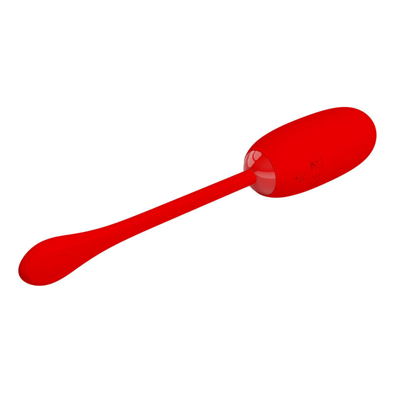 Pretty Love Julius Waterproof-Rechargeable Vibrating Egg Red | Niks.fi verkkokauppa