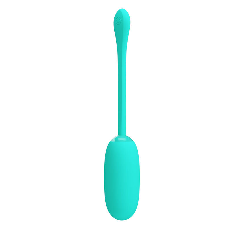 Pretty Love Julius Waterproof-Rechargeable Vibrating Egg Aqua Green | Niks.fi verkkokauppa