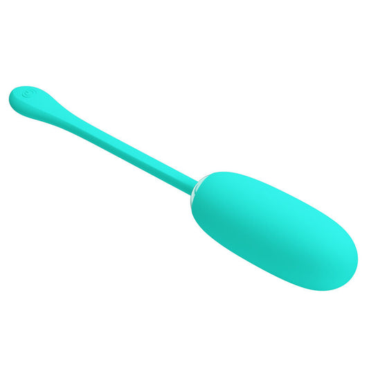 Pretty Love Julius Waterproof-Rechargeable Vibrating Egg Aqua Green | Niks.fi verkkokauppa