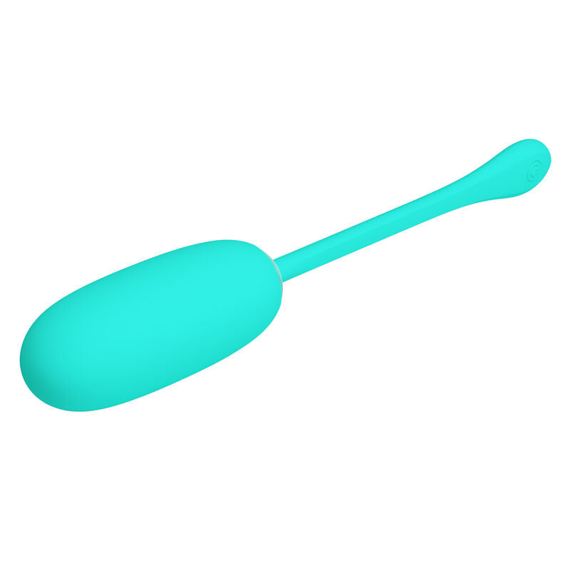 Pretty Love Julius Waterproof-Rechargeable Vibrating Egg Aqua Green | Niks.fi verkkokauppa