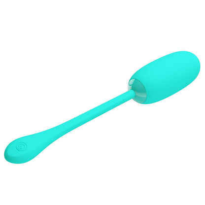 Pretty Love Julius Waterproof-Rechargeable Vibrating Egg Aqua Green | Niks.fi verkkokauppa
