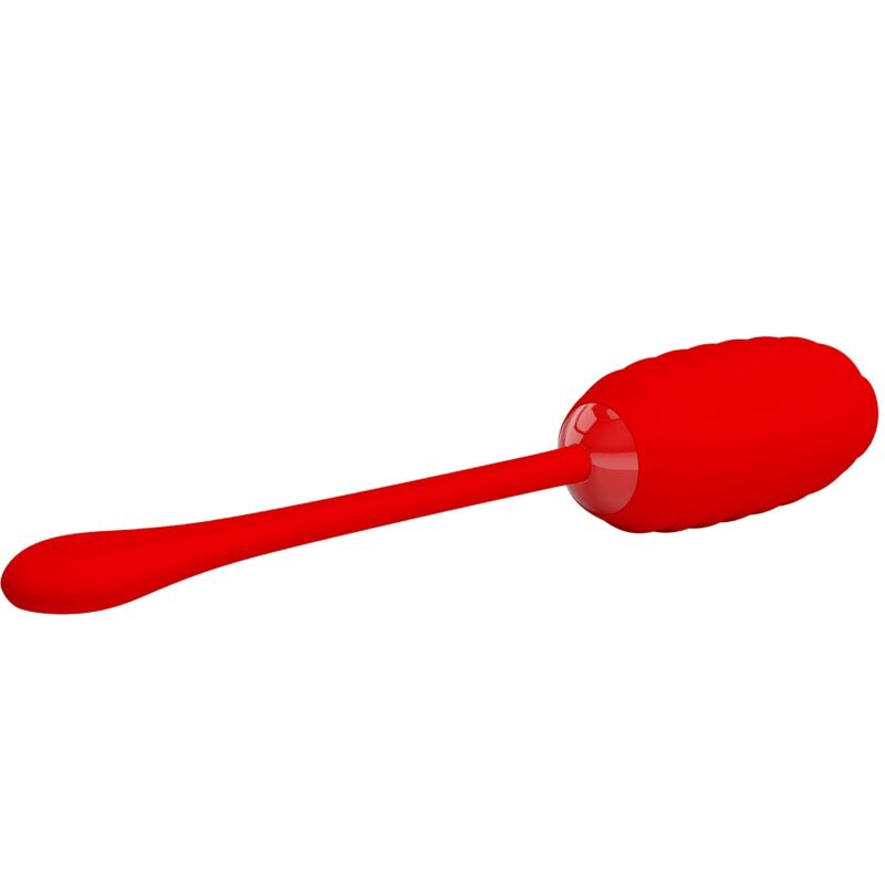 Pretty Love Kirk Rechargeable Vibrating Egg Red | Niks.fi verkkokauppa