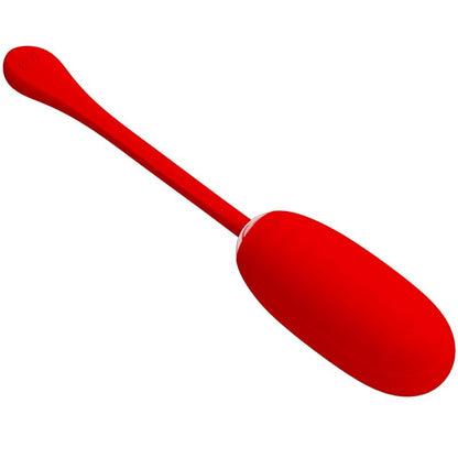 Pretty Love Kirk Rechargeable Vibrating Egg Red | Niks.fi verkkokauppa