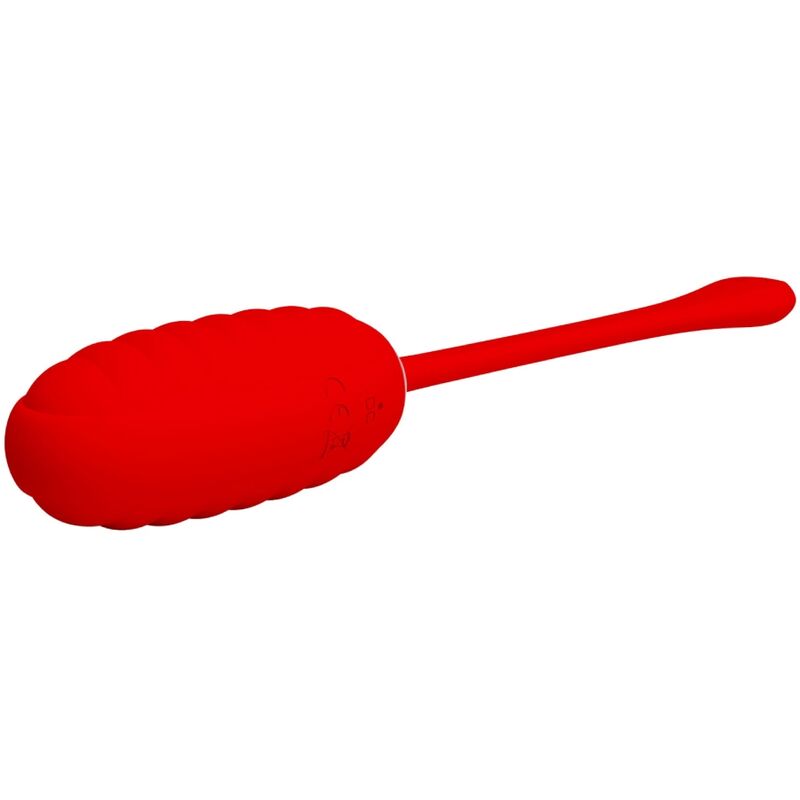 Pretty Love Kirk Rechargeable Vibrating Egg Red | Niks.fi verkkokauppa