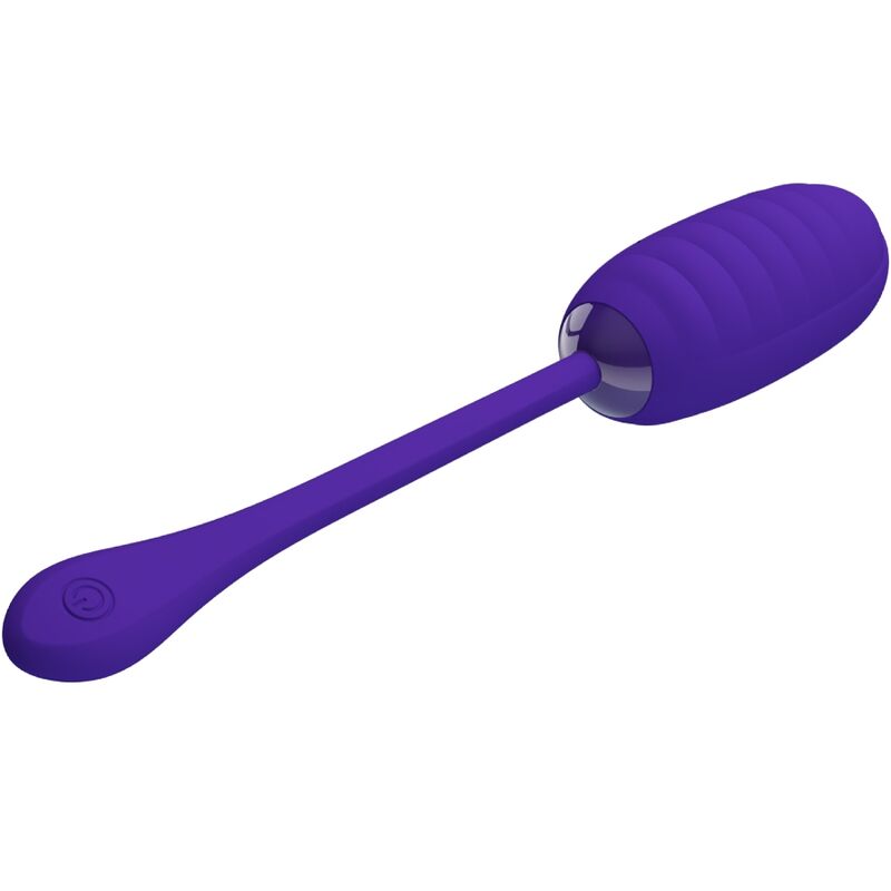 Pretty Love Kirk Rechargeable Vibrating Egg Purple | Niks.fi verkkokauppa