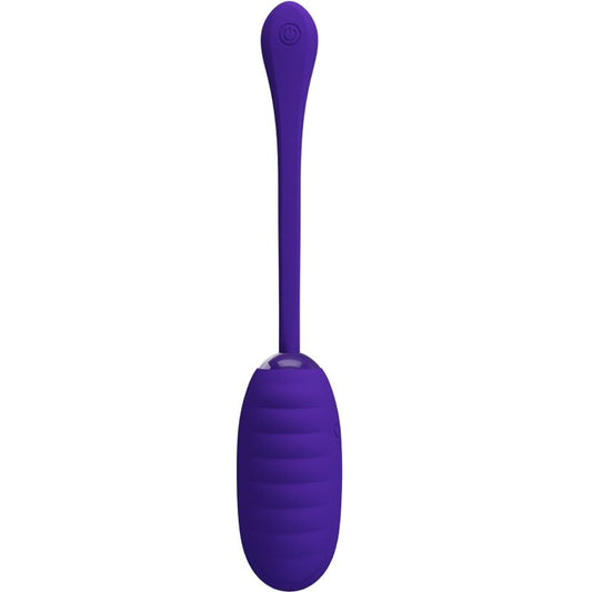 Pretty Love Kirk Rechargeable Vibrating Egg Purple | Niks.fi verkkokauppa