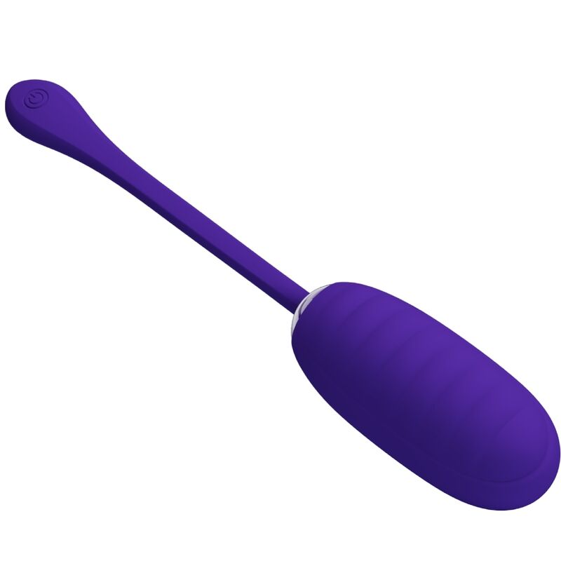 Pretty Love Kirk Rechargeable Vibrating Egg Purple | Niks.fi verkkokauppa