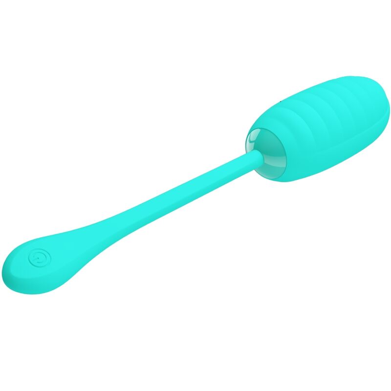 Pretty Love Kirk Rechargeable Vibrating Egg Aqua Green | Niks.fi verkkokauppa