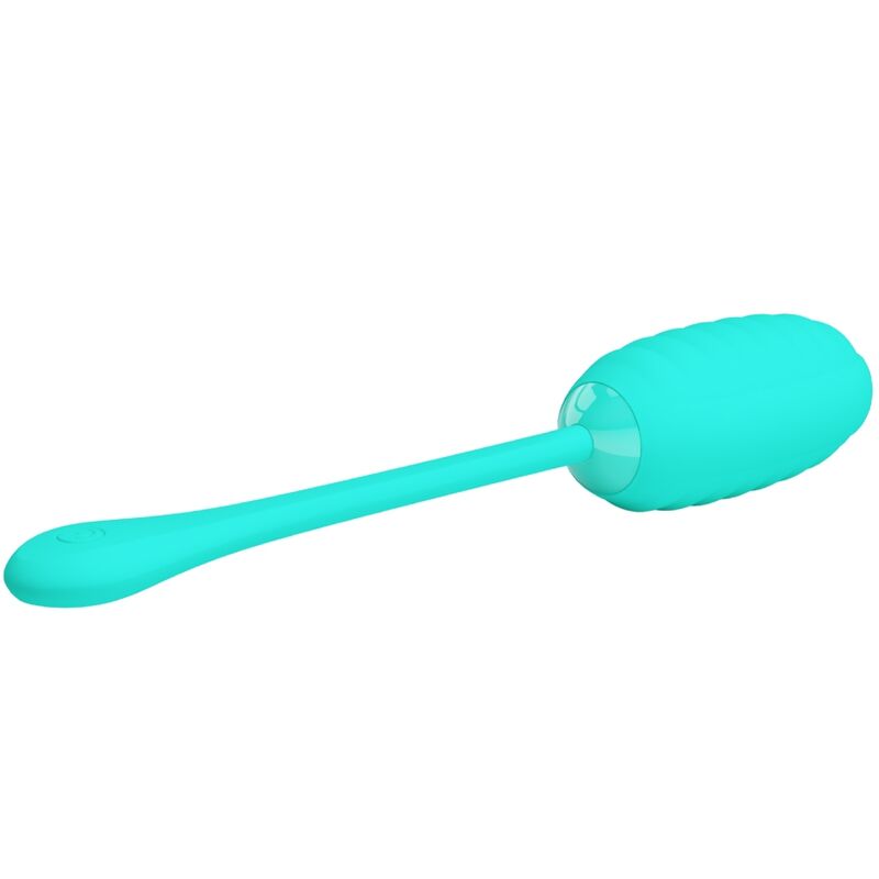 Pretty Love Kirk Rechargeable Vibrating Egg Aqua Green | Niks.fi verkkokauppa