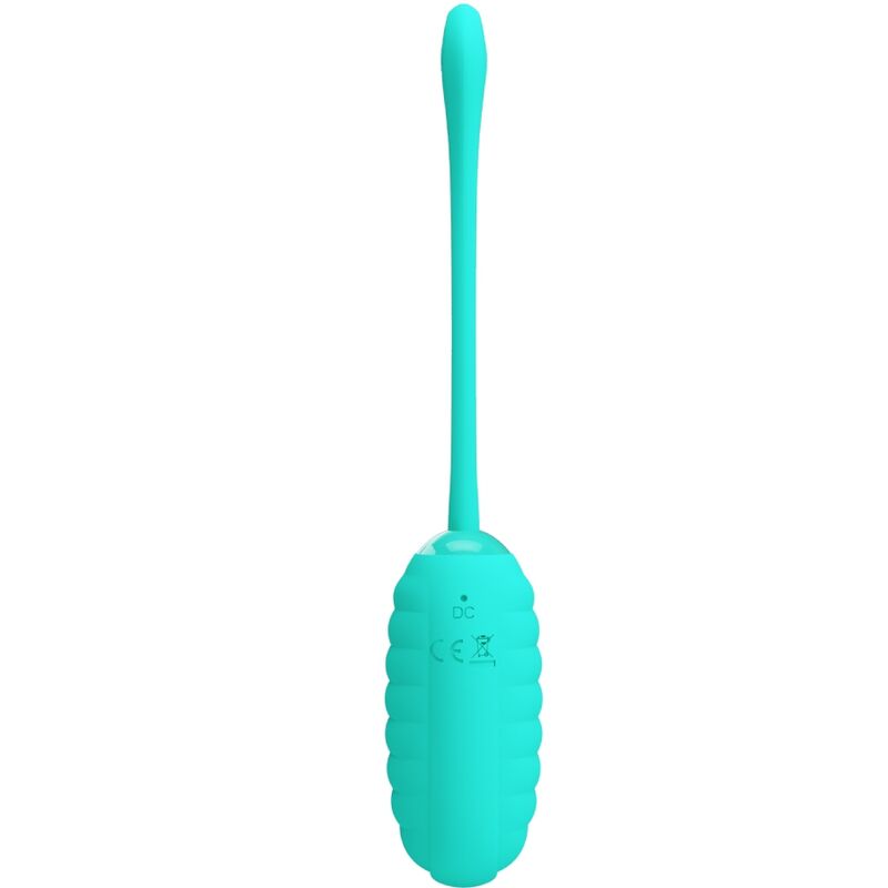 Pretty Love Kirk Rechargeable Vibrating Egg Aqua Green | Niks.fi verkkokauppa