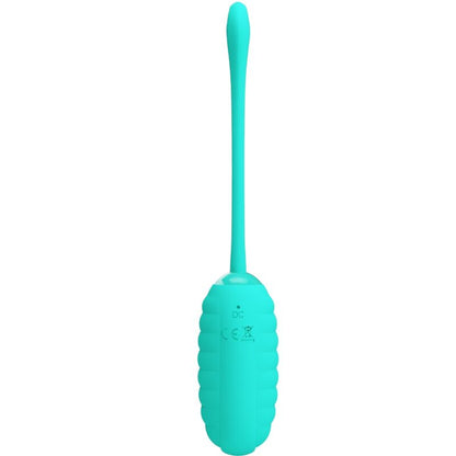 Pretty Love Kirk Rechargeable Vibrating Egg Aqua Green | Niks.fi verkkokauppa