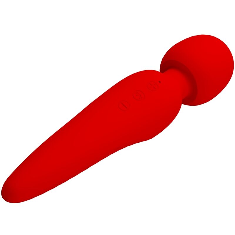 Pretty Love Meredith Massager 12 Vibration Modes Red | Niks.fi verkkokauppa