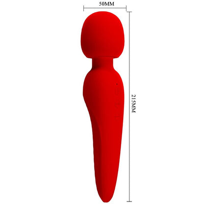 Pretty Love Meredith Massager 12 Vibration Modes Red | Niks.fi verkkokauppa