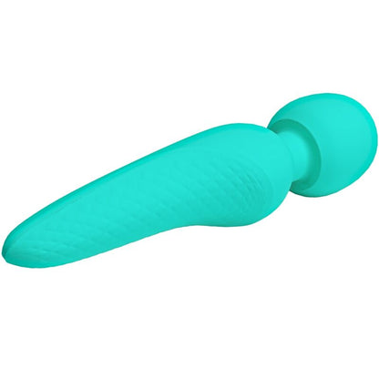 Pretty Love Meredith Massager 12 Vibration Modes Aqua Green | Niks.fi verkkokauppa