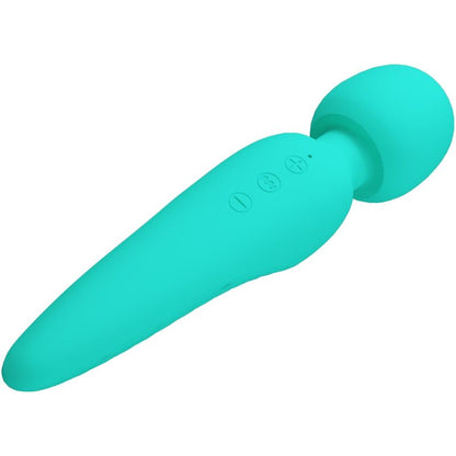 Pretty Love Meredith Massager 12 Vibration Modes Aqua Green | Niks.fi verkkokauppa