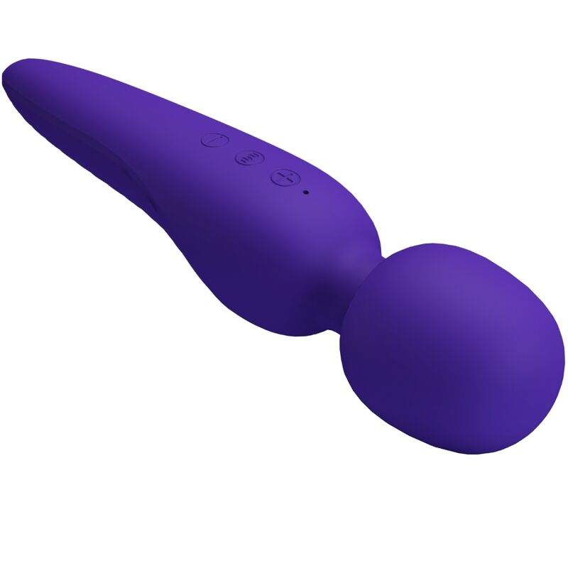 Pretty Love Meredith Massager 12 Vibration Modes Purple | Niks.fi verkkokauppa