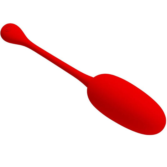 Pretty Love Knucker Red Rechargeable Vibrating Egg | Niks.fi verkkokauppa
