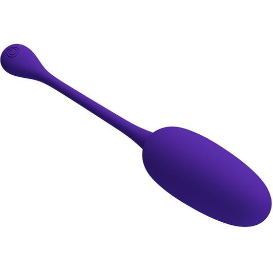 Pretty Love Knucker Purple Rechargeable Vibrating Egg | Niks.fi verkkokauppa