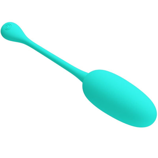 Pretty Love Knucker Water Green Rechargeable Vibrating Egg | Niks.fi verkkokauppa