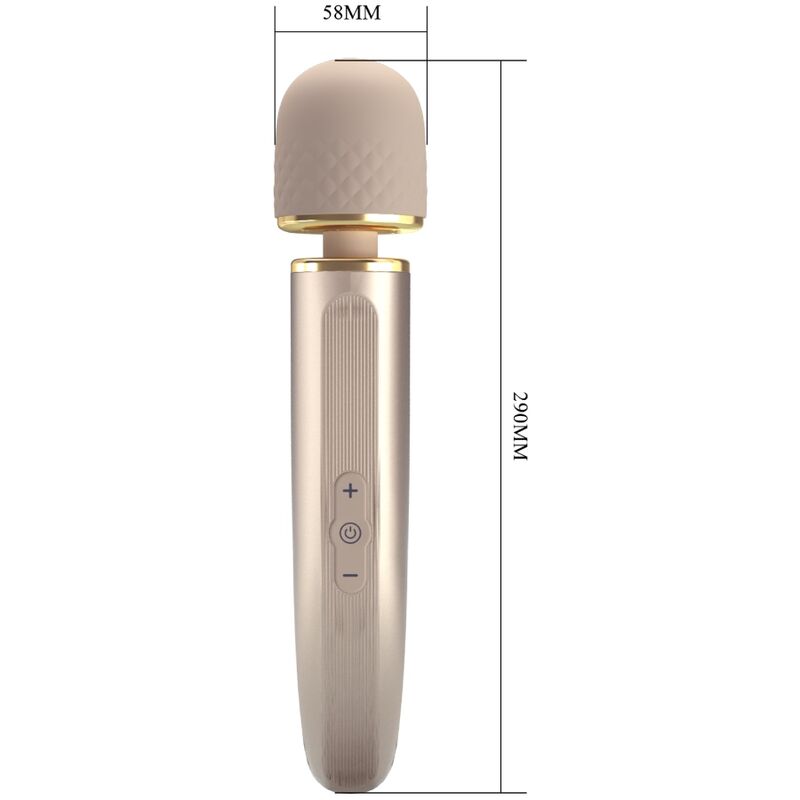 Pretty Love Massager 7 Vibration Modes Champagne | Niks.fi verkkokauppa