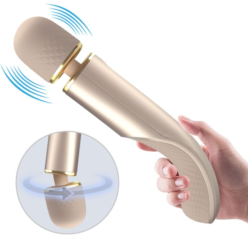 Pretty Love Massager 7 Vibration Modes Champagne | Niks.fi verkkokauppa