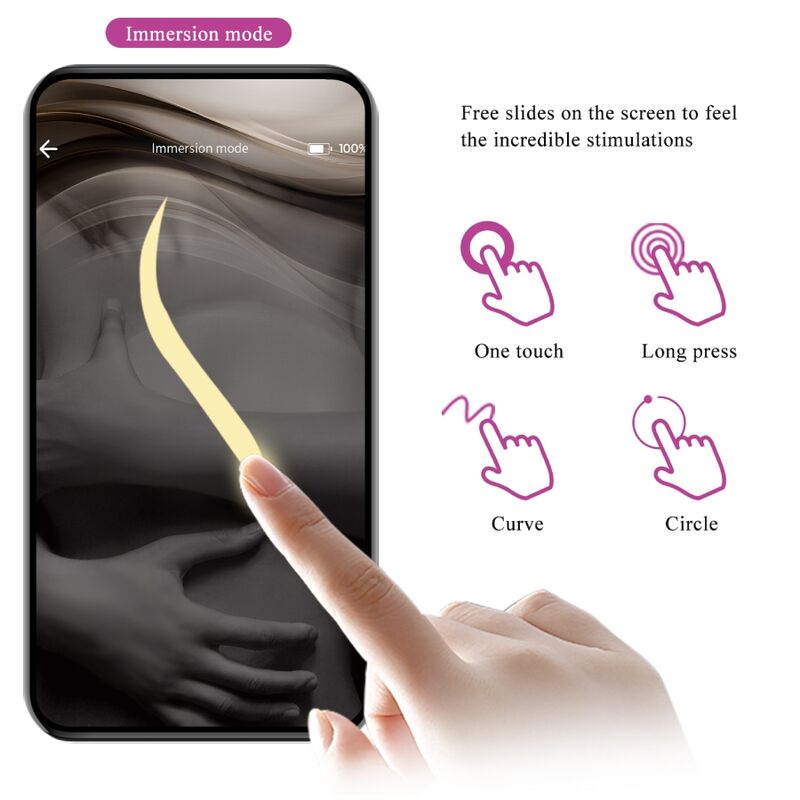 Pretty Love Jayleen Vibrator App Remote Control Purple | Niks.fi verkkokauppa