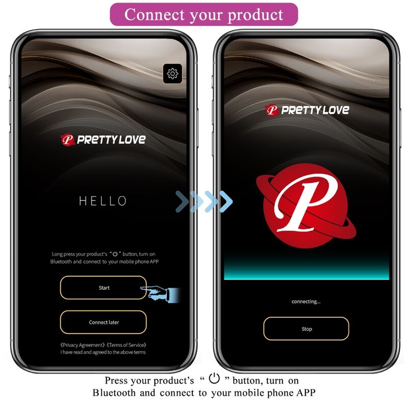 Pretty Love Jayleen Vibrator App Remote Control Purple | Niks.fi verkkokauppa