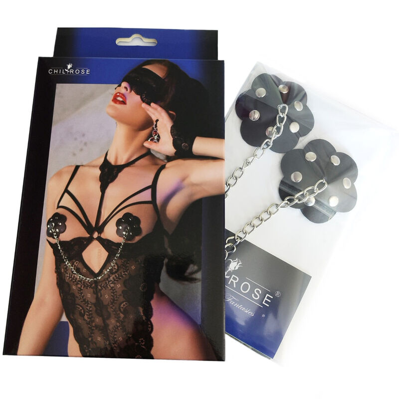 Chilirose Cr 4675 Nipple Covers Black | Niks.fi verkkokauppa