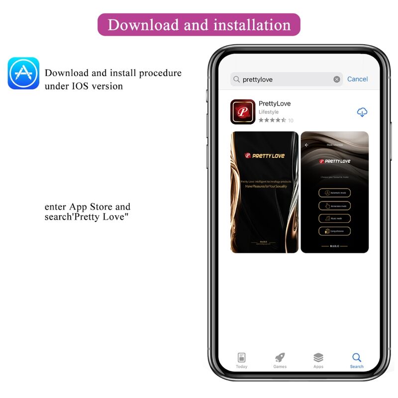 Pretty Love Catalina Vibrator App Remote Control Purple | Niks.fi verkkokauppa