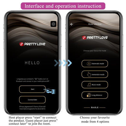 Pretty Love Catalina Vibrator App Remote Control Purple | Niks.fi verkkokauppa