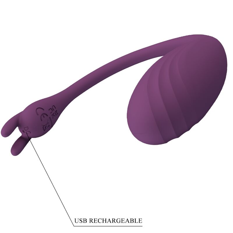 Pretty Love Catalina Vibrator App Remote Control Purple | Niks.fi verkkokauppa