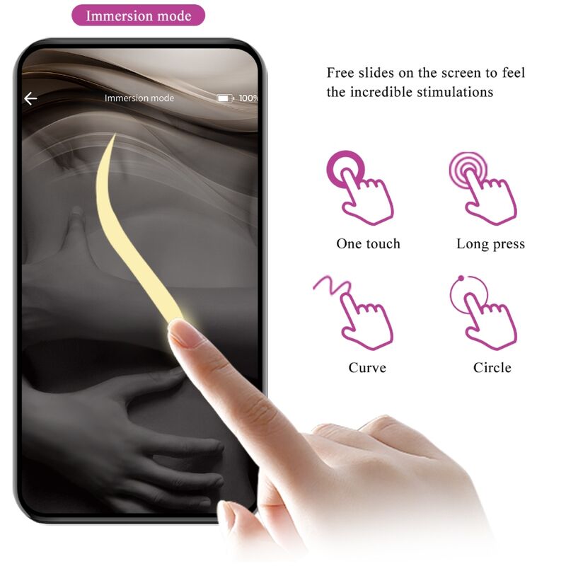 Pretty Love Catalina Vibrator App Remote Control Purple | Niks.fi verkkokauppa