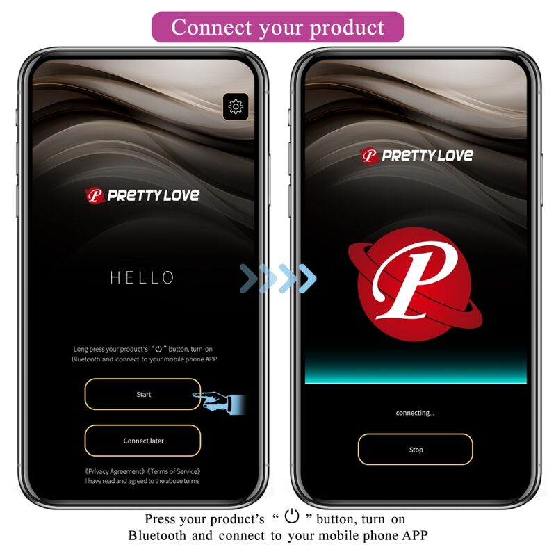Pretty Love Catalina Vibrator App Remote Control Purple | Niks.fi verkkokauppa
